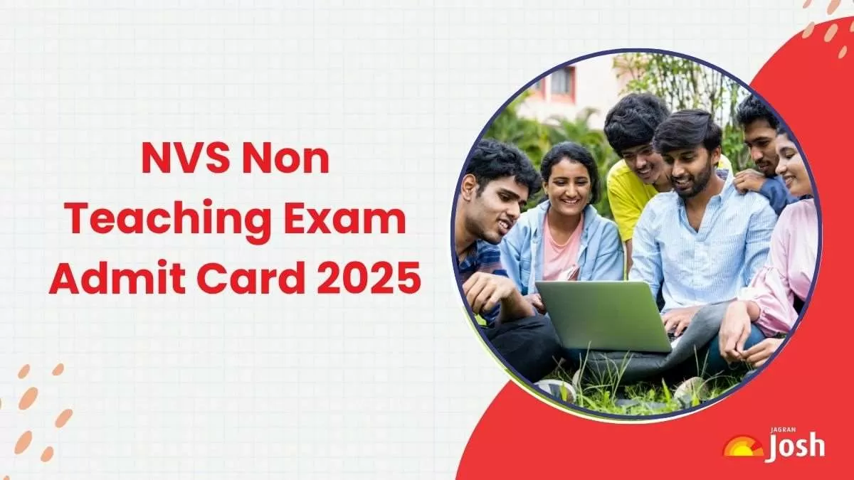 NVS Non Teaching Exam Admit Card 2025