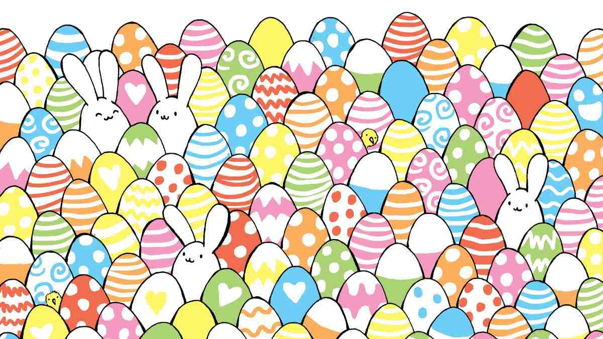 Picture Puzzle IQ Test: Can You Spot The 3 Spotless Eggs In 5 Seconds?