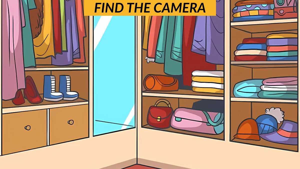 Only 1% with eagle eyes can spot the hidden camera in 7 seconds. Are you among the 1%