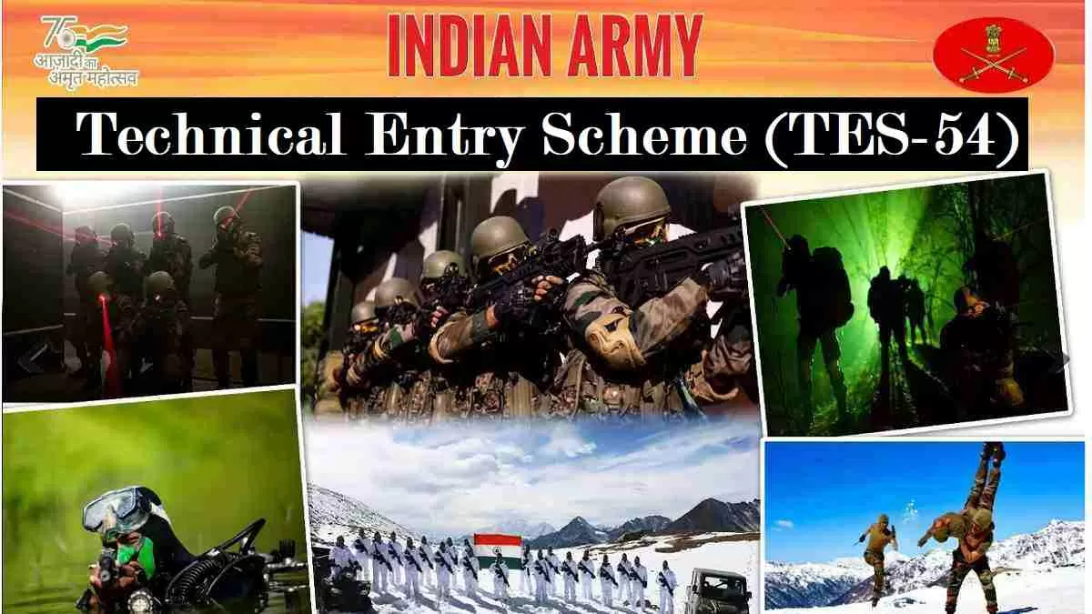 Indian Army TES 54 Notification 2024