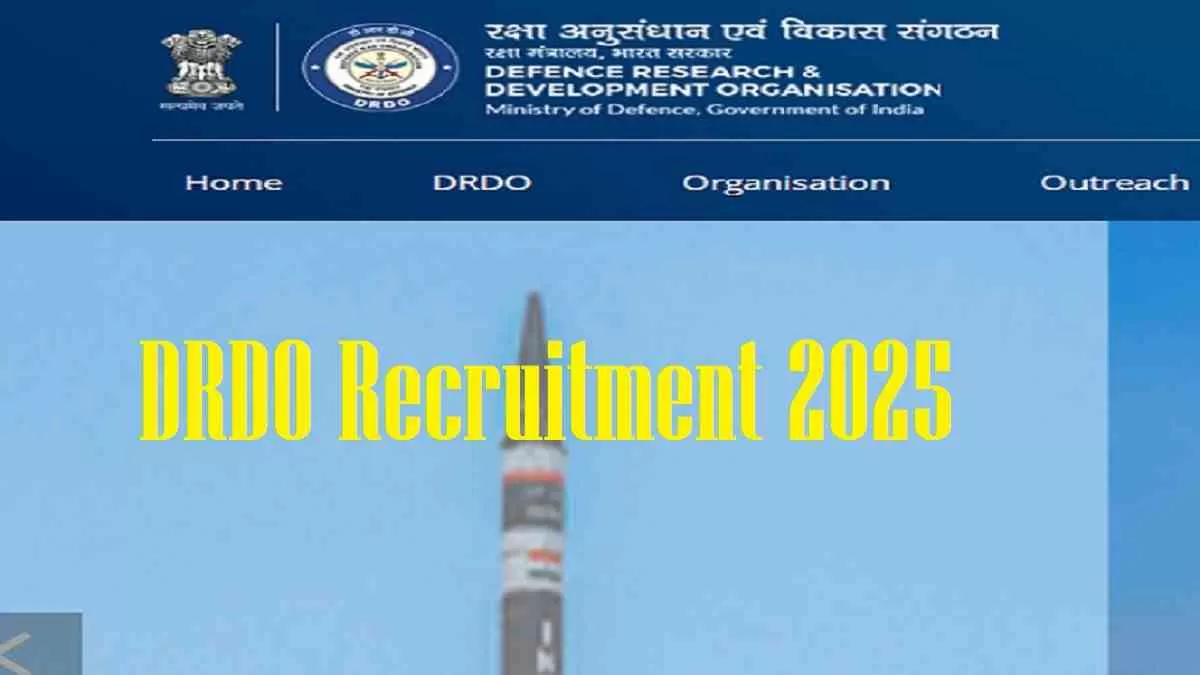 DRDO Recruitment 2025