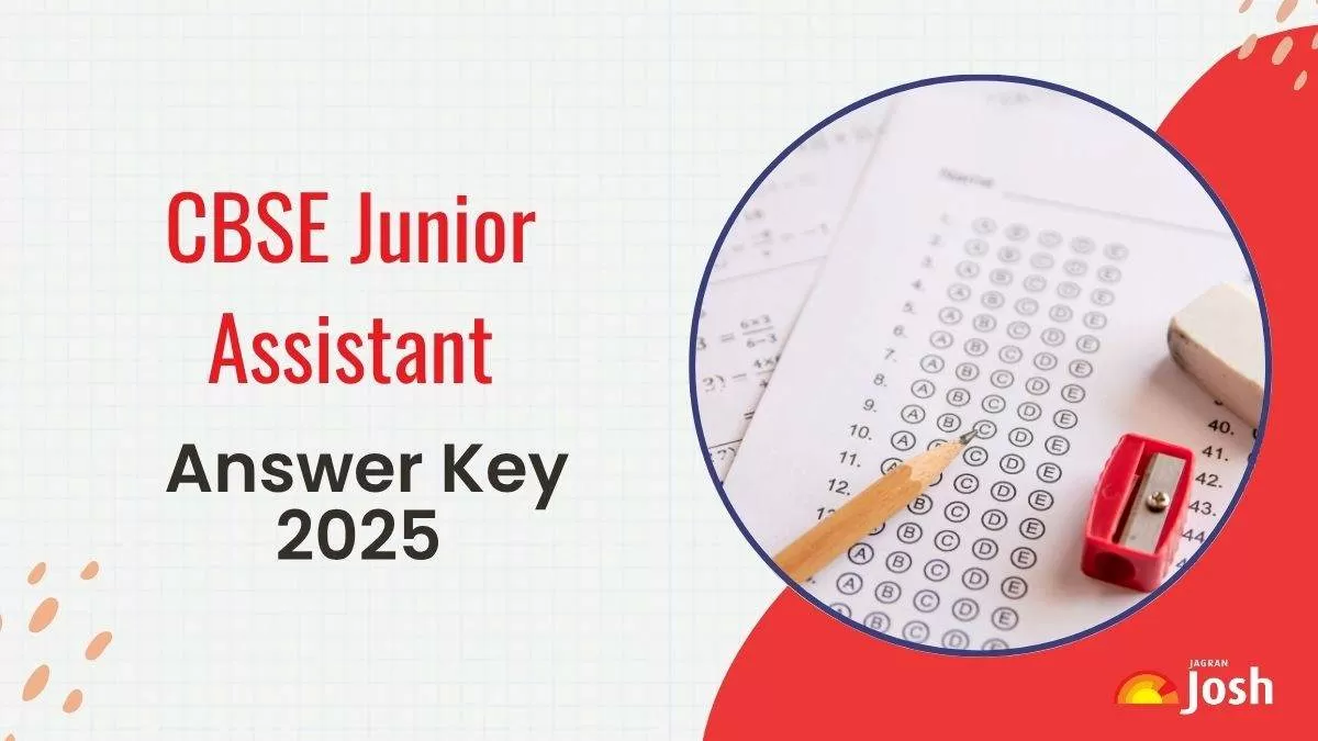 CBSE Junior Assistant Answer Key 2025