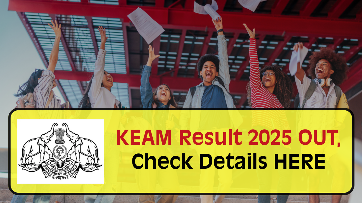 KEAM Result 2025 declared, check details, steps to download here.