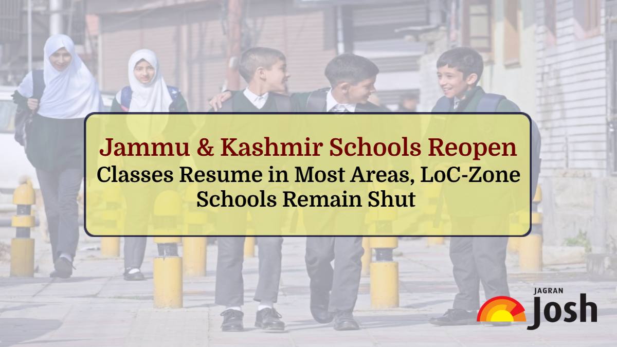 Jammu & Kashmir Schools Reopen: Classes Resume in Most Areas, LoC-Zone Schools Remain Shut 