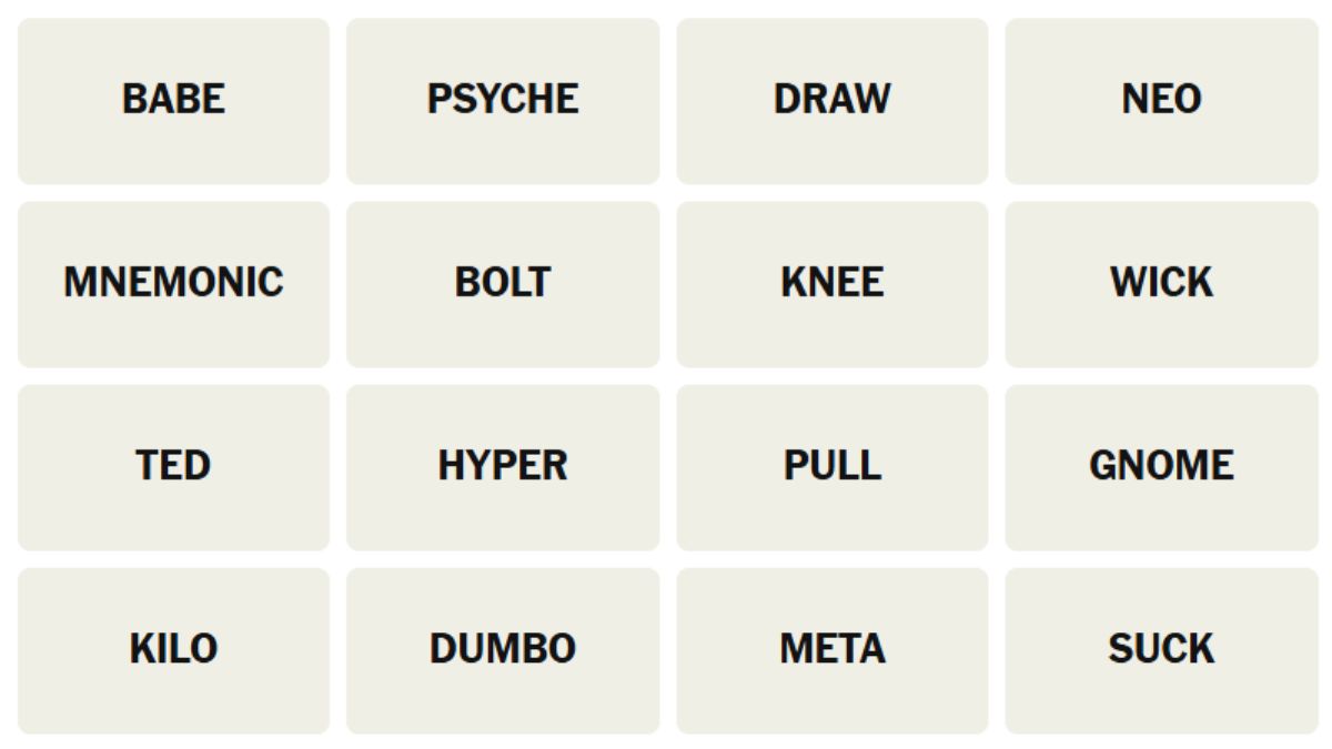 NYT Connections Hints May 14