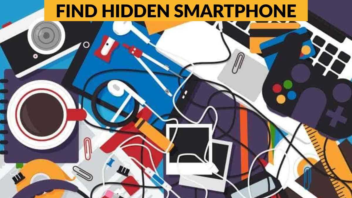 Brain Teaser: Find the hidden smartphone in 7 seconds!