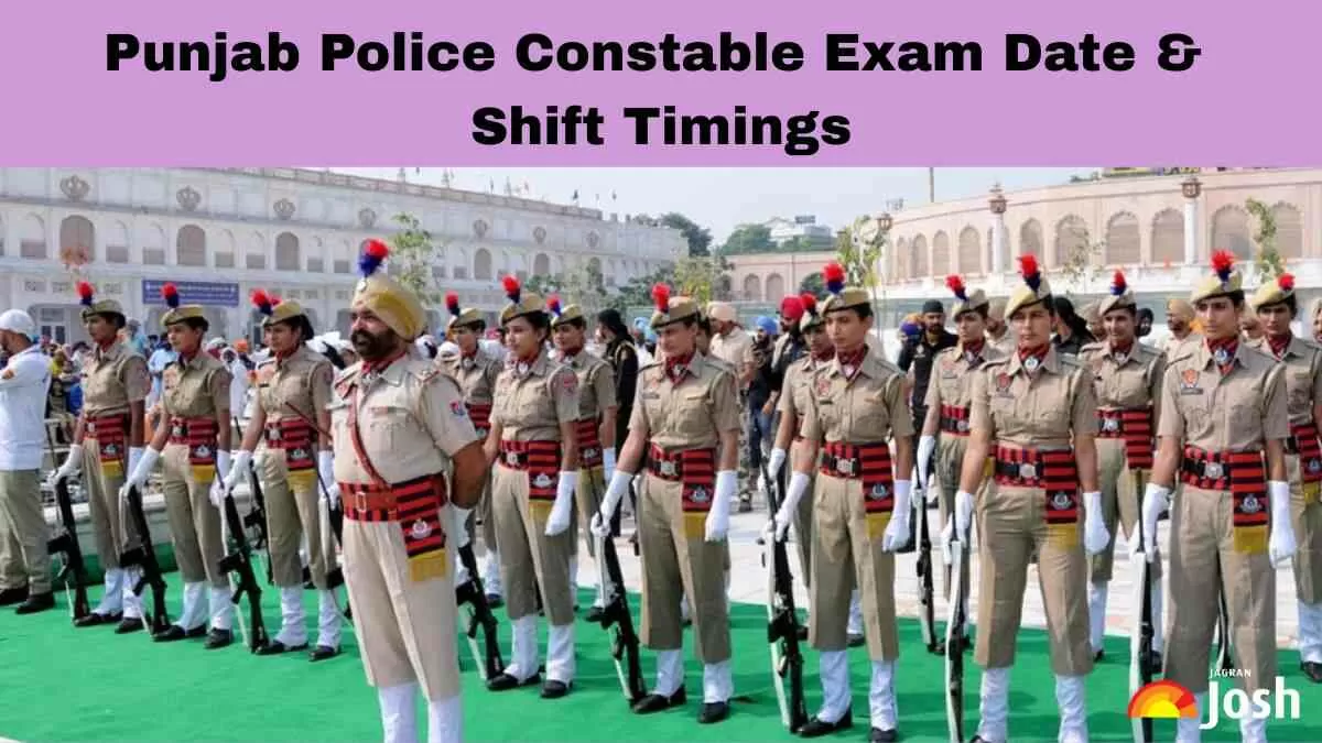 Punjab Police Constable 2025 Revised Exam Dates and Shift Timings