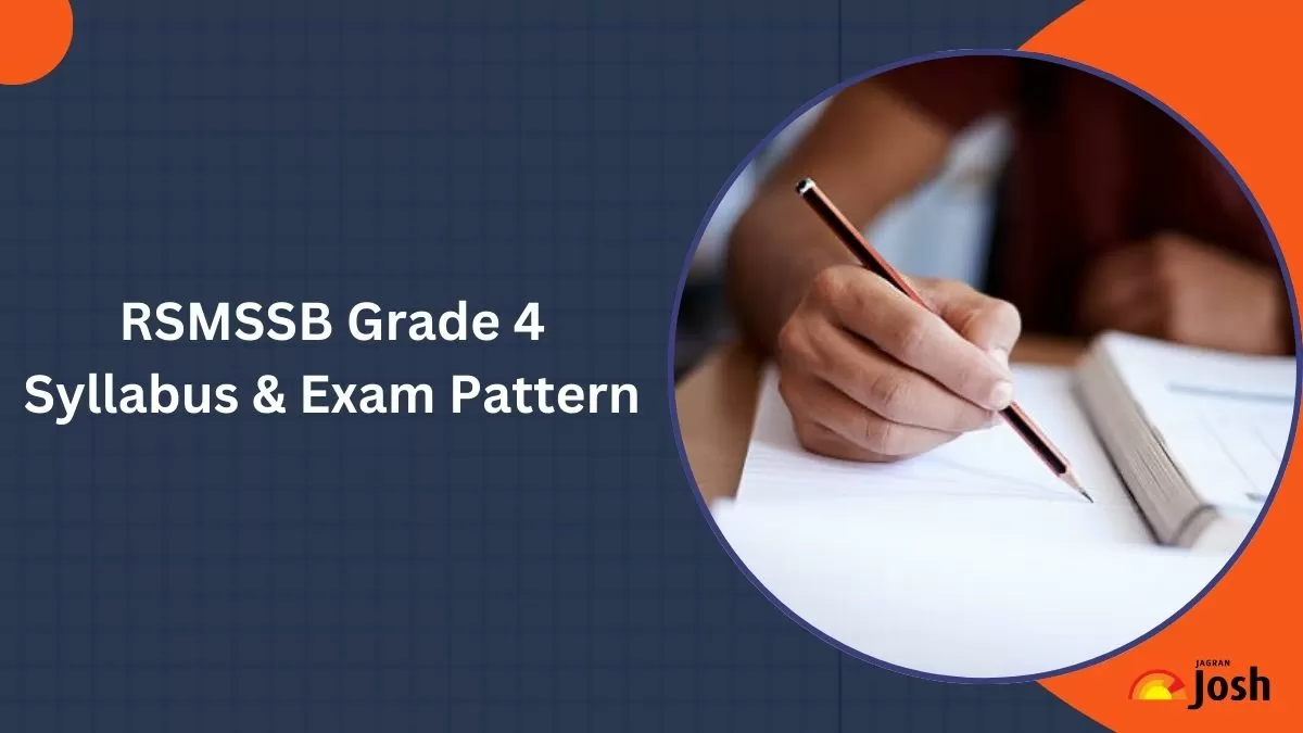 RSMSSB 4th Grade Syllabus 2025, Download Rajasthan Grade D Syllabus PDF