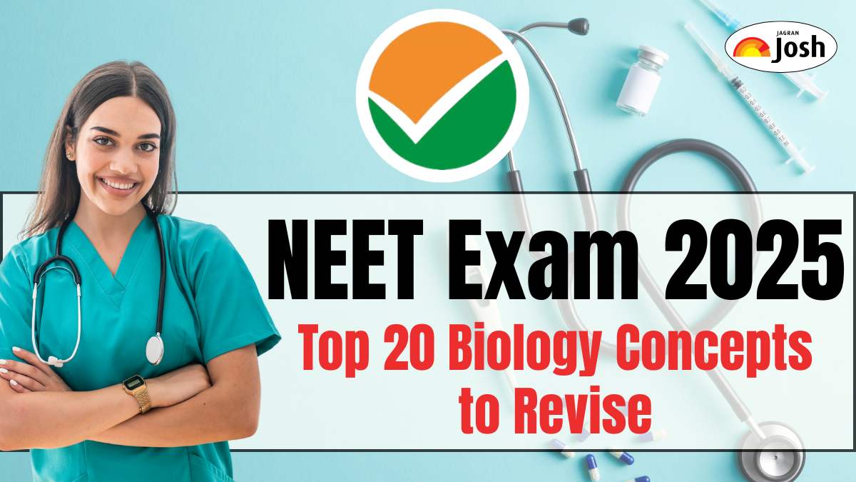 NEET UG 2025: Top 20 Biology Concepts to Revise in Last Minute