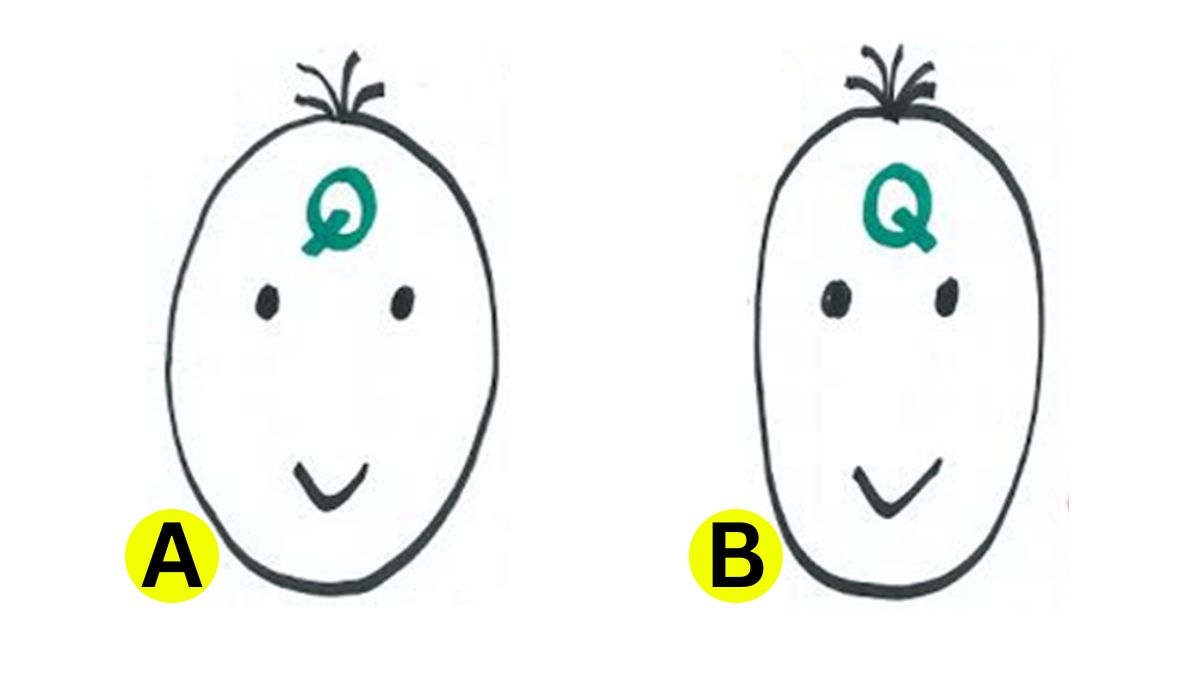 Personality Test: The Way You Draw 'Q' On Your Forehead Will Reveal If You Are A Liar