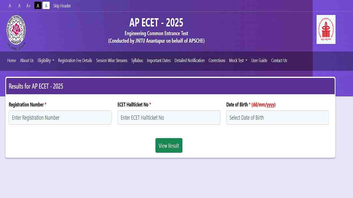 AP ECET 2025 Result Released at cets.apsche.ap.gov.in, Check Steps to Download Rank Card PDF Here