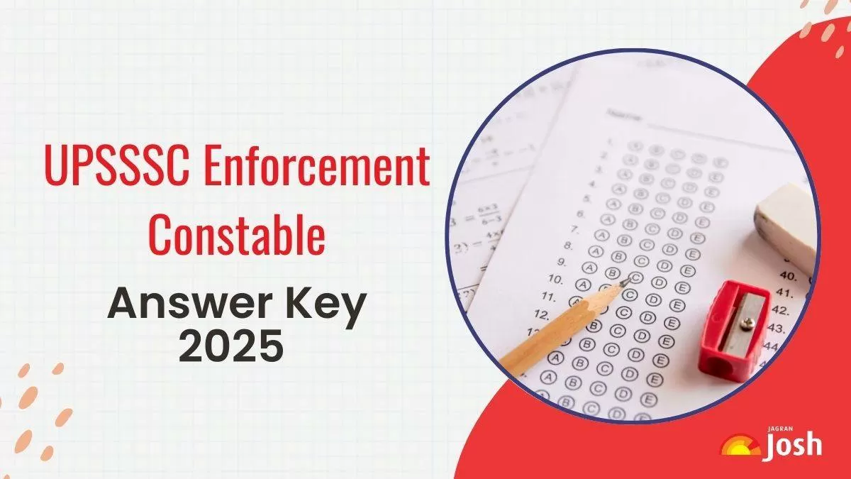 UPSSSC Enforcement Constable Answer Key 2025