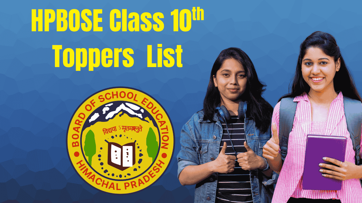 HP Board Class 10th Toppers List 2025