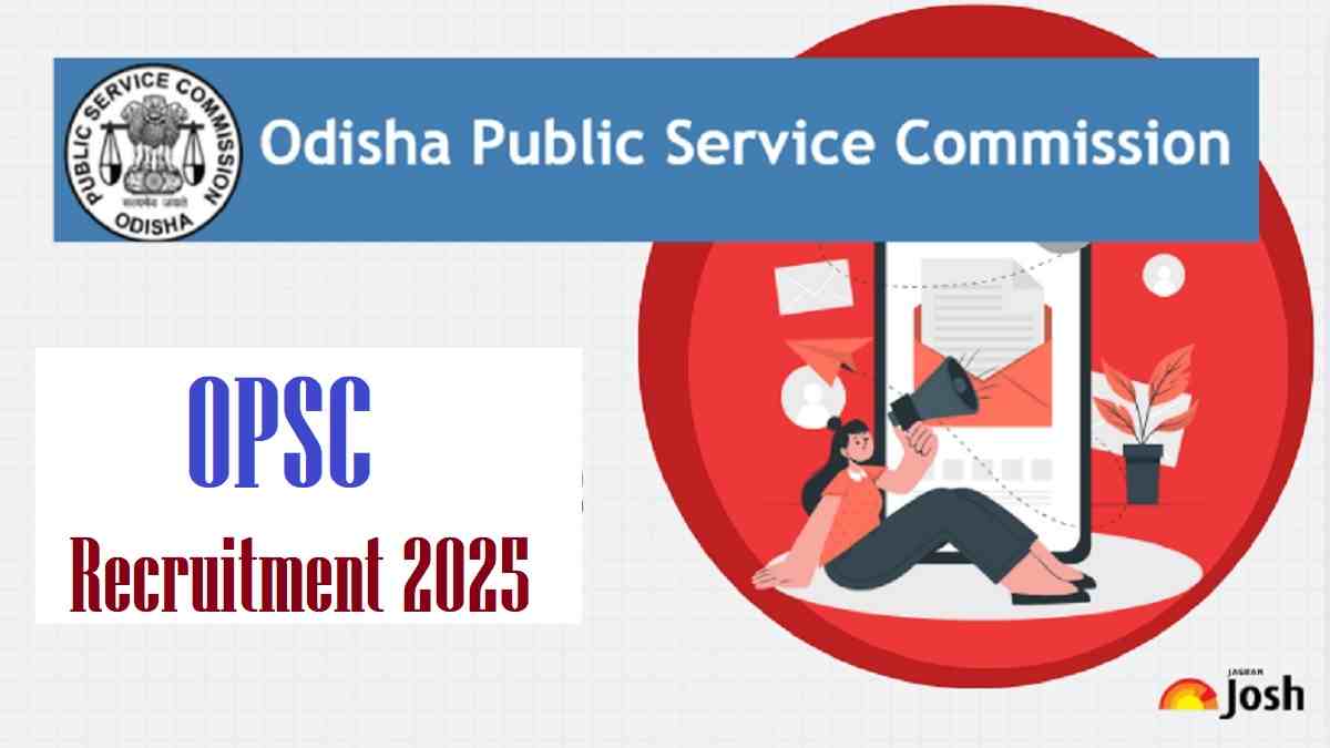 OPSC Assistant Professor Recruitment 2025 Notification OUT at opsc.gov.in, Apply Online for 314 Posts - Check Details Here