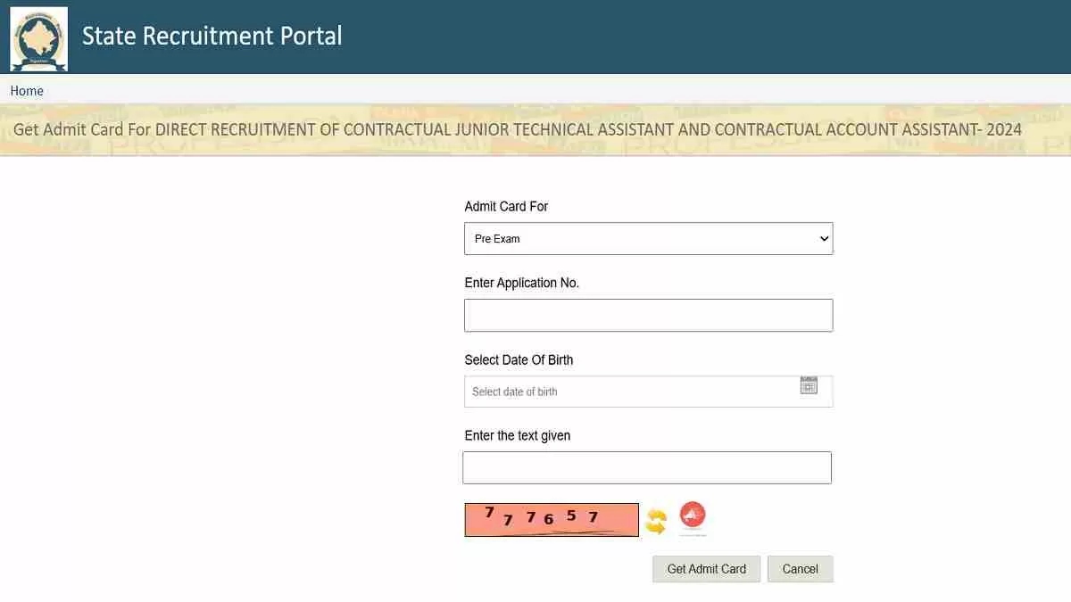 Get all details about RSSB JTA Admit Card 2025 here