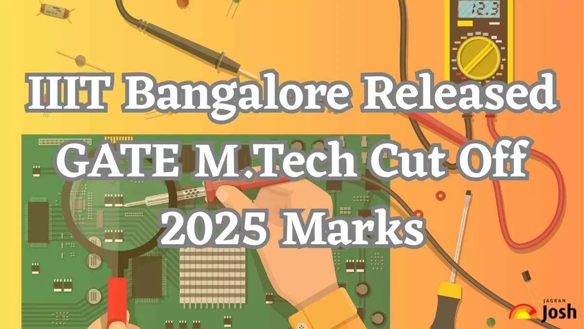 IIIT Bangalore Released GATE M Tech Cut Off 2025 Marks