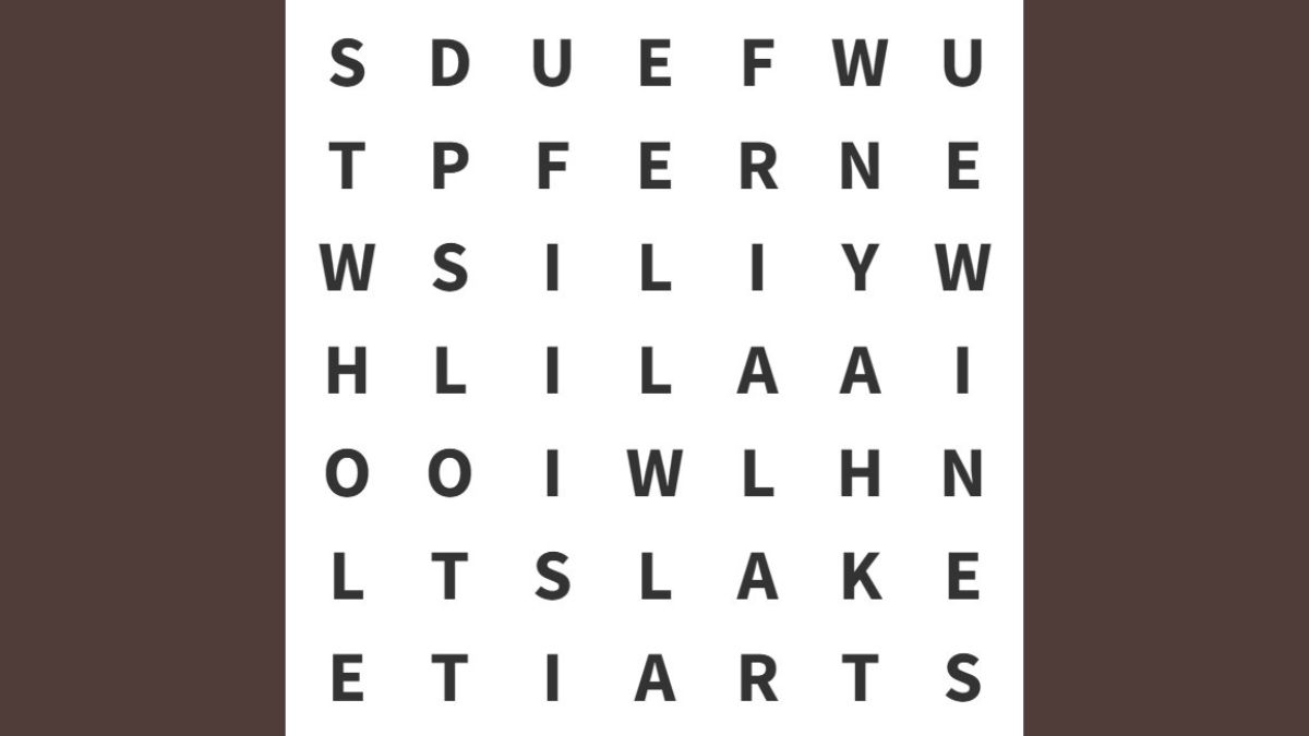 Find the word "SWAY" in this word puzzle in 8 seconds!