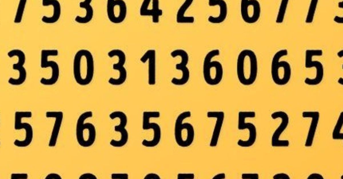 Is Your Brain Trained Like a True Visual Master’s? Where Is the Number 9 Hiding in This Optical Illusion?