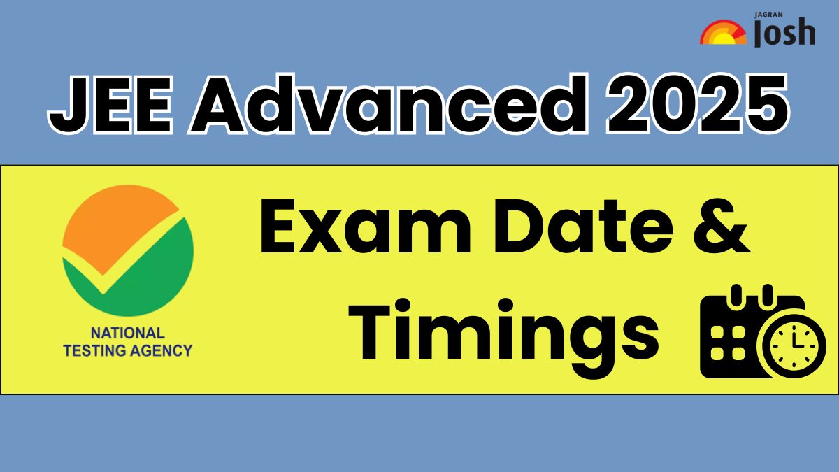 JEE Advanced Exam Date 2025: Paper Timings, Duration & Important Details