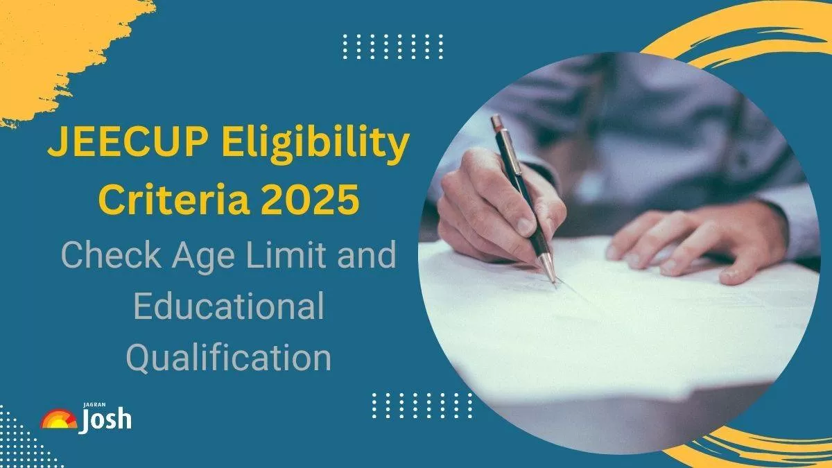 JEECUP Eligibility Criteria 2025