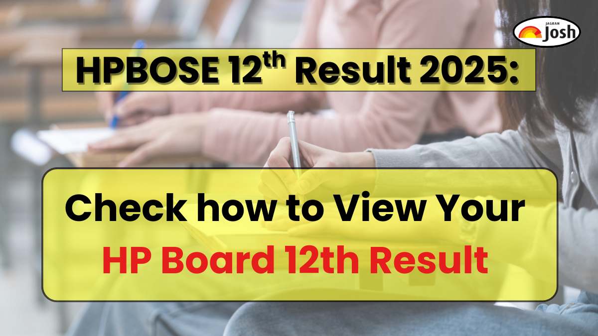 [Direct LINK] HP Board 12th Result 2025 Roll Number: GET Here Himachal Board Class 12 Result and Download Marksheet