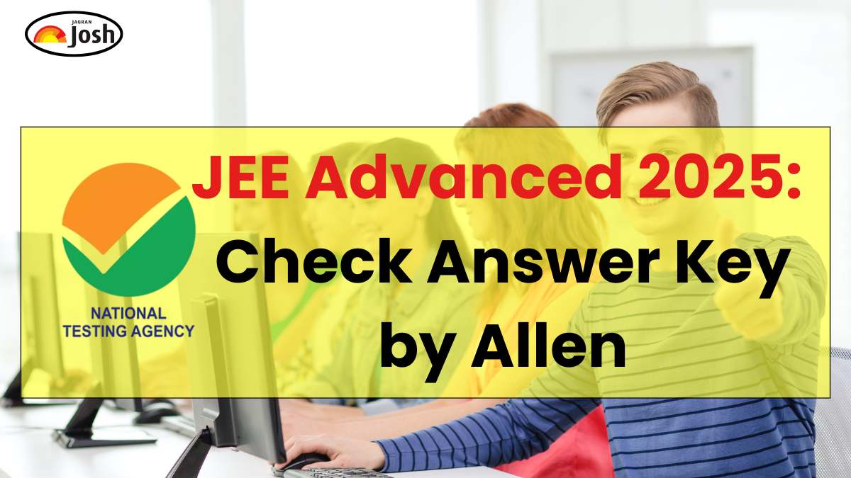 JEE Advanced 2025 Answer Key by Allen: Download Paper 1 & 2 Solutions PDF