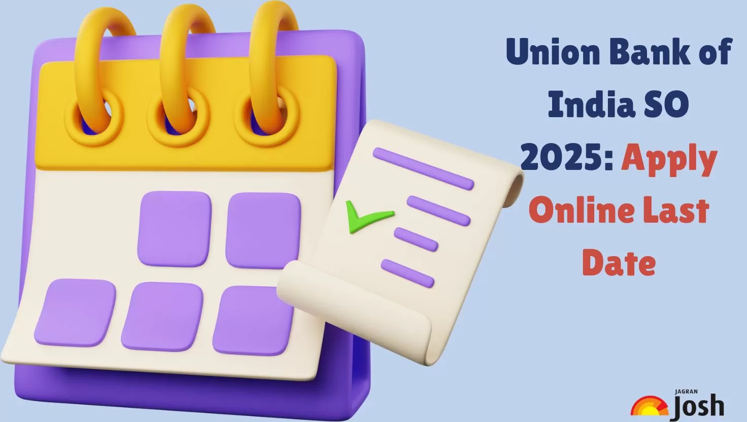 Check the last date to apply online for the post of SO in Union Bank of India here.