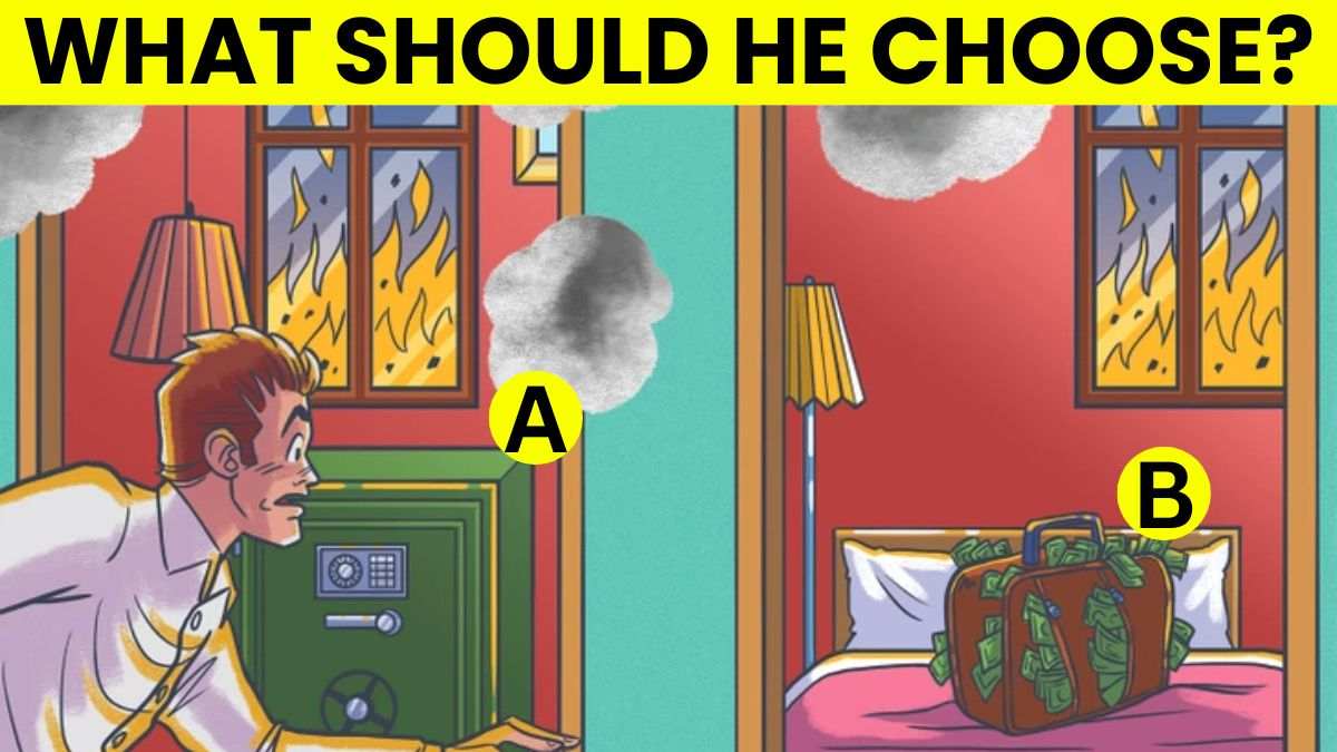 Brain Teaser: Spot What Should He Choose? Only High IQ Answer Correctly In 5 Seconds!