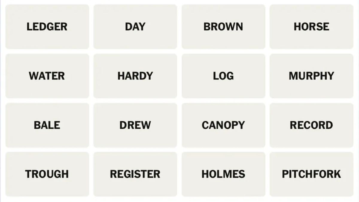 NYT Connections Hints May 20