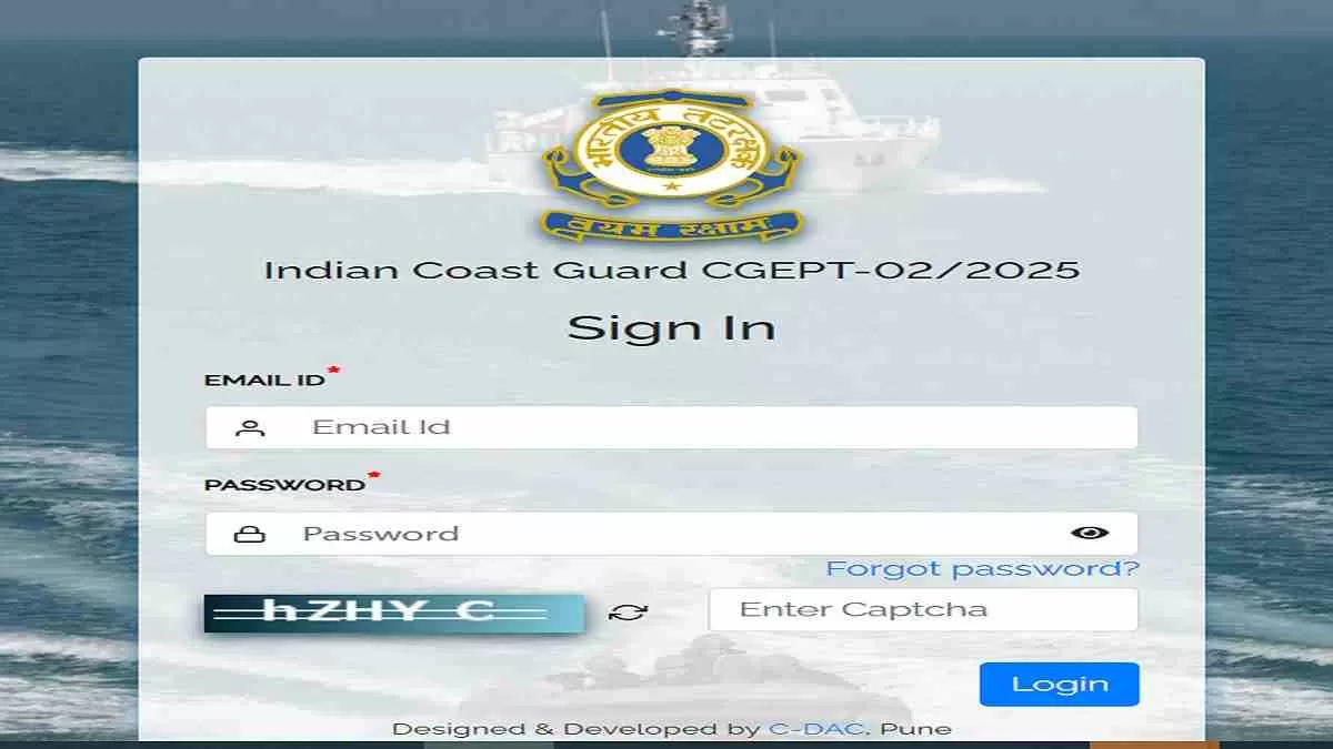 Indian Coast Guard Result 2025 