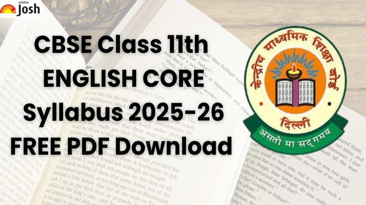 CBSE Class 11th English (Core) Syllabus 2025-26: FREE PDF Download 