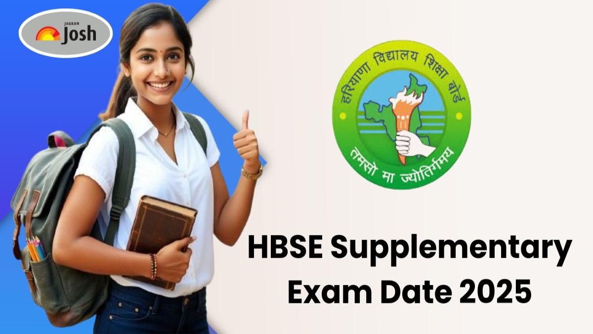 HBSE 10th Supplementary Exam Date 2025: Check Haryana Class 10th Exam Schedule, Application Process and More