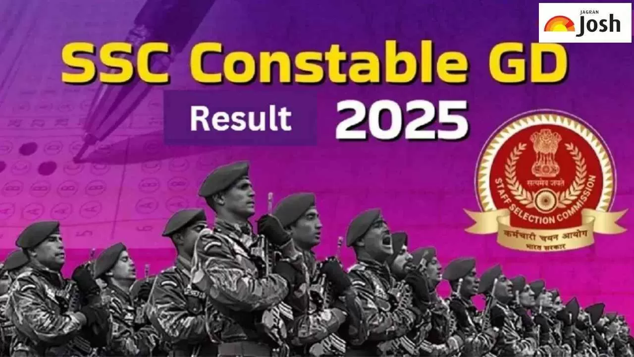 SSC GD Constable Result 2025