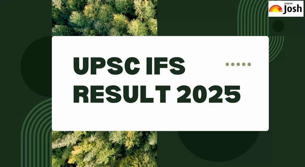 UPSC IFS Result 2025 