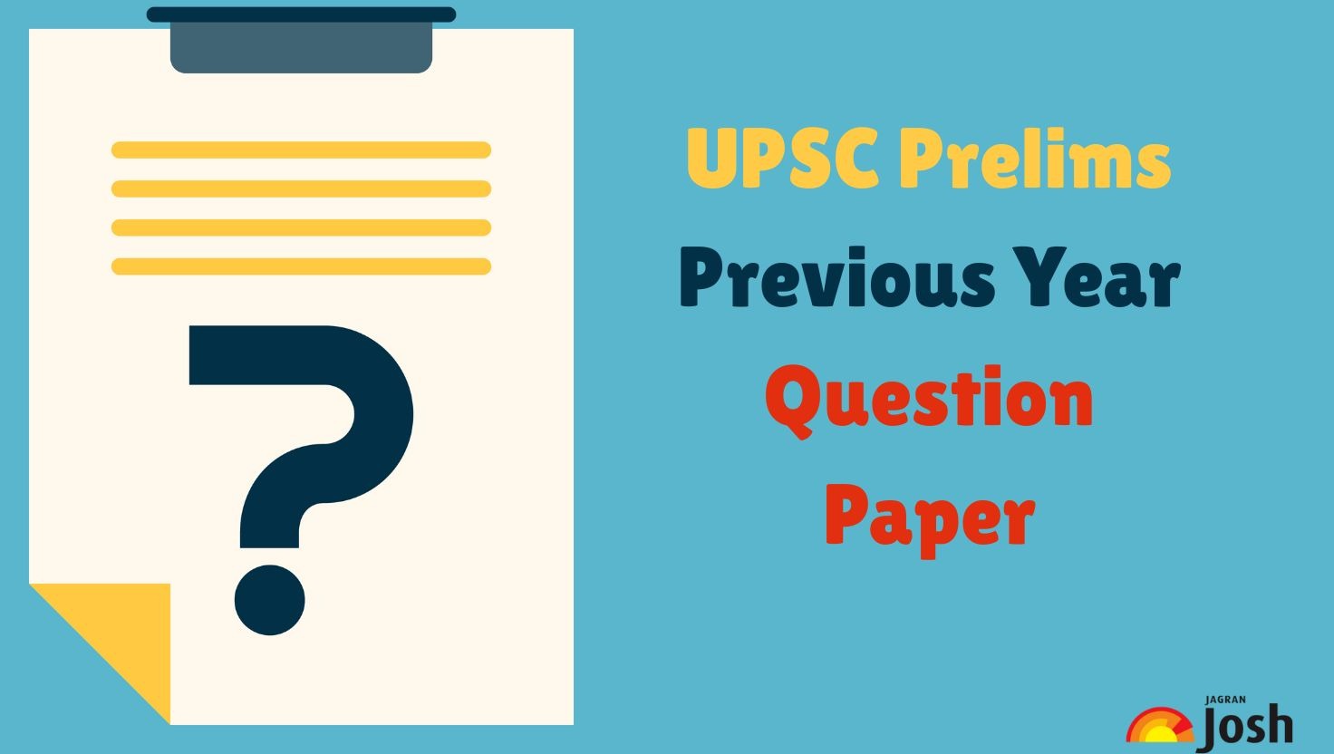 UPSC Prelims Previous Year Question Paper: Download Last 10 Years PDF with Answer Key 