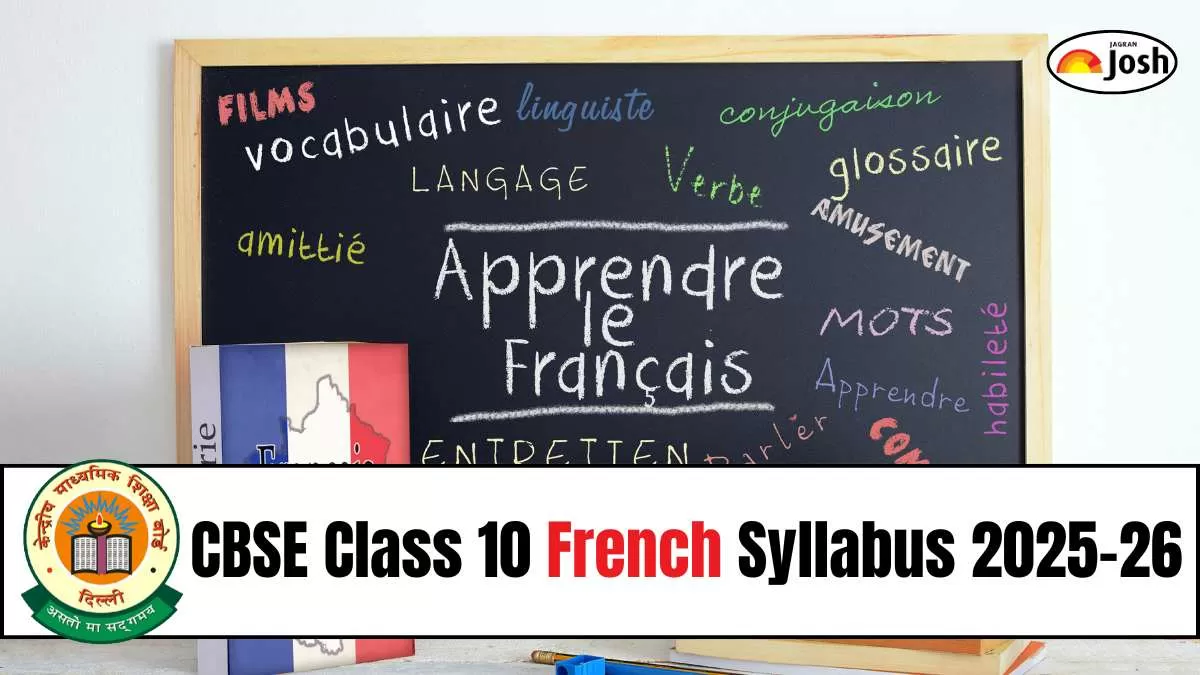 CBSE Class 10 French Syllabus 2025-26 Download PDF