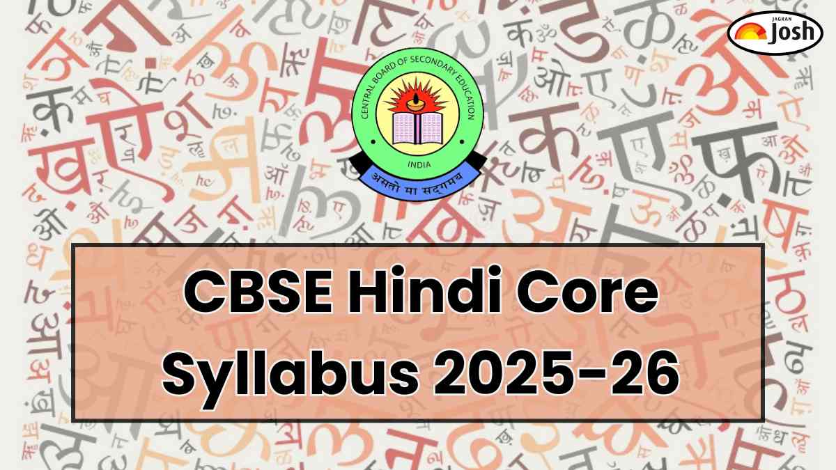 CBSE Class 12 Hindi Core Syllabus 2025-26 PDF Download; Check Marking Scheme