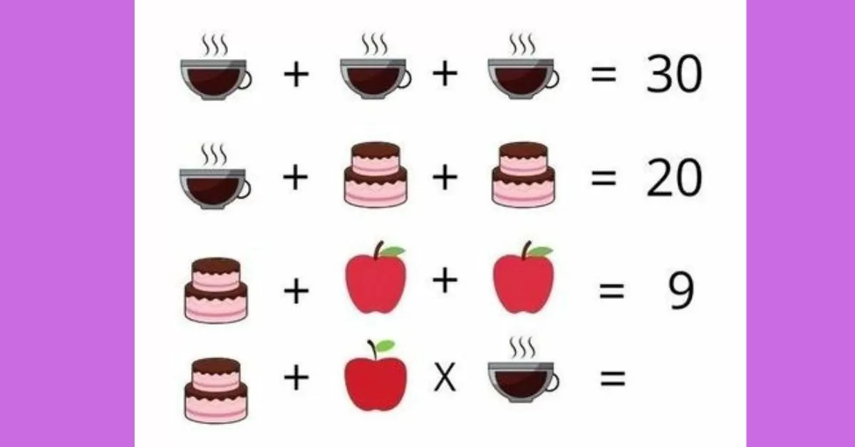 Solve the Equation in this Brain Teaser IQ Test