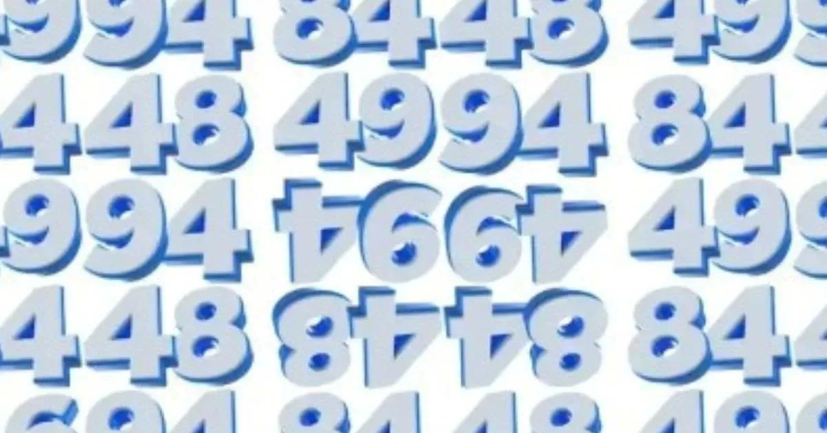 Find the Hidden Number 46 in this Challenging Optical Illusion IQ Test