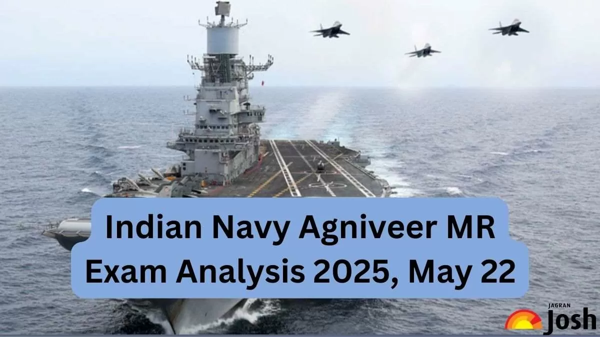 Indian Navy Agniveer MR Exam Analysis 2025, May 22