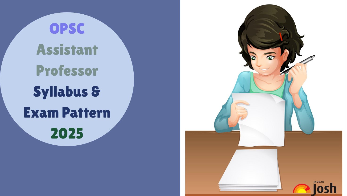 OPSC Assistant Professor Syllabus and Exam Pattern 2025: Check Total Marks, Marking Scheme and Weightage