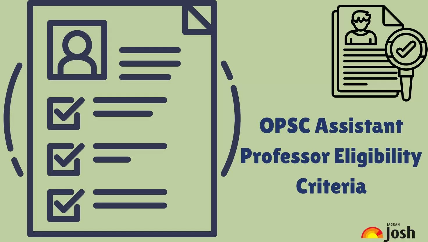 Read about the eligiblity criteria for OPSC Assistant Professor