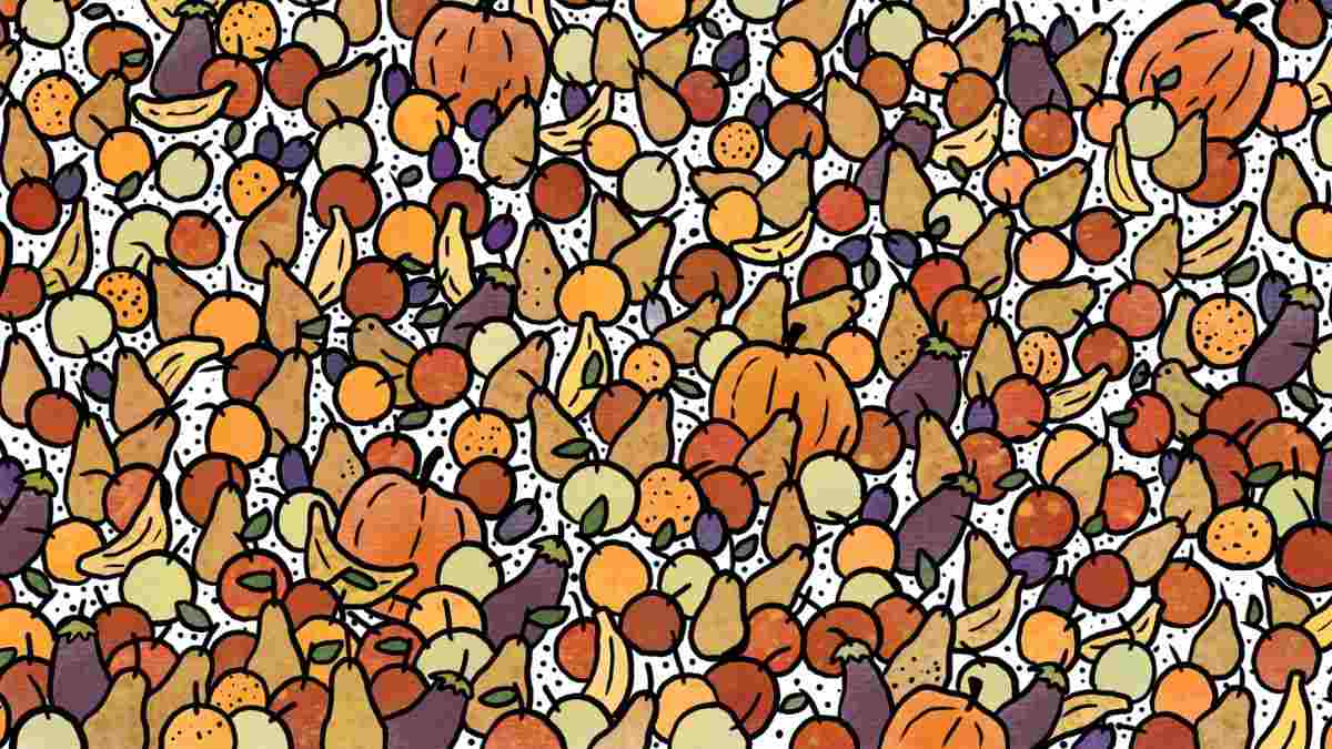 Picture Puzzle IQ Test: Can You Spot Three Birds Hidden Among Fruits In 5 Seconds?