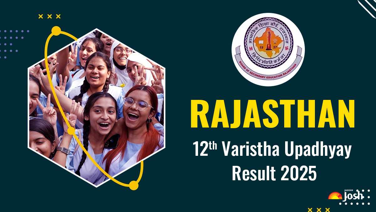 Rajasthan 12th Varishtha Upadhyay Result 2025