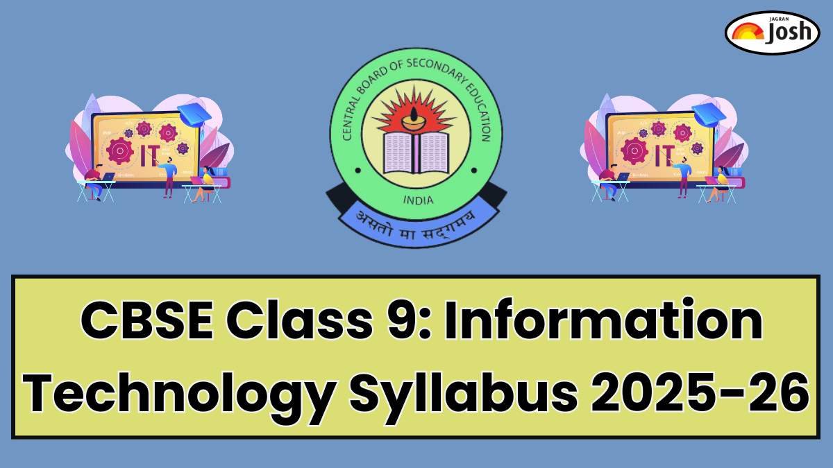 CBSE Class 9 Information Technology Syllabus 2025-26 PDF Download; Check Marking Scheme