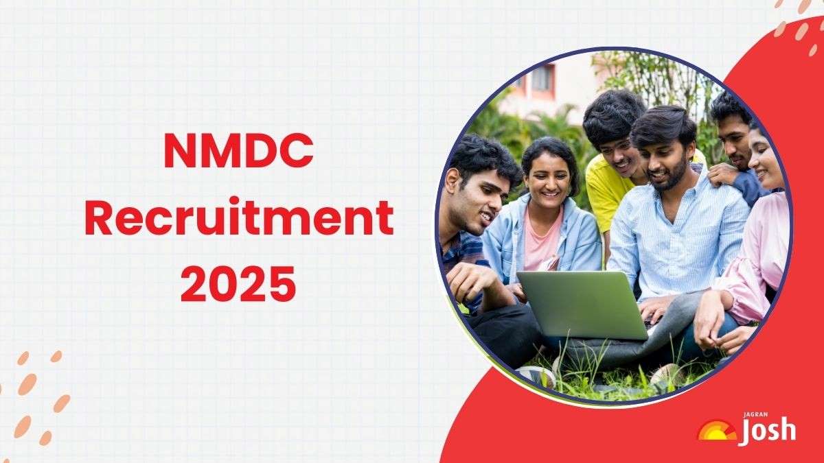 NMDC Recruitment 2025 OUT at nmdc.co.in, Download Notification PDF, Check Eligibility Criteria and More