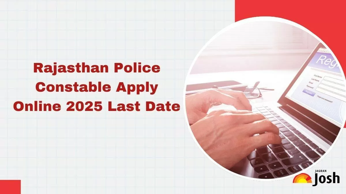 Rajasthan Police Constable Bharti 2025 Registration Closing Soon, Apply for 9617 Vacancies