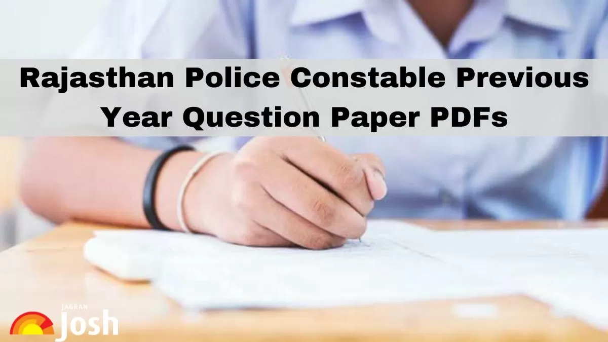 Rajasthan Police Constable Previous Year Question Paper PDFs in Hindi & English