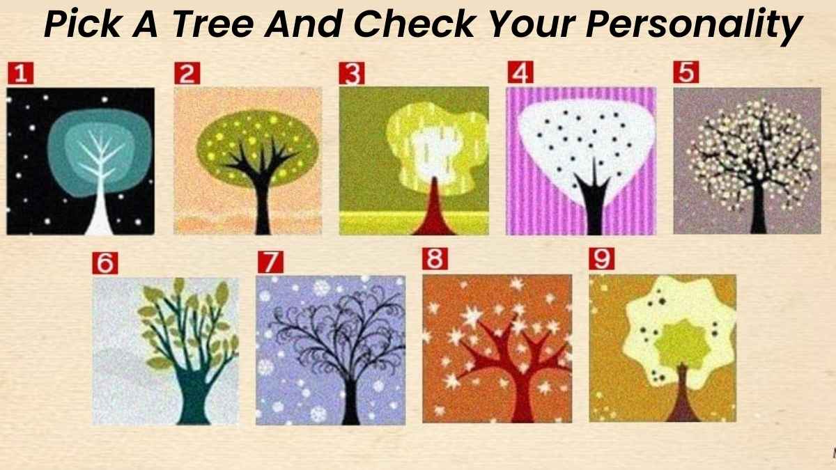 Personality Test: Pick A Tree And See What It Reveals About Your Personality!
