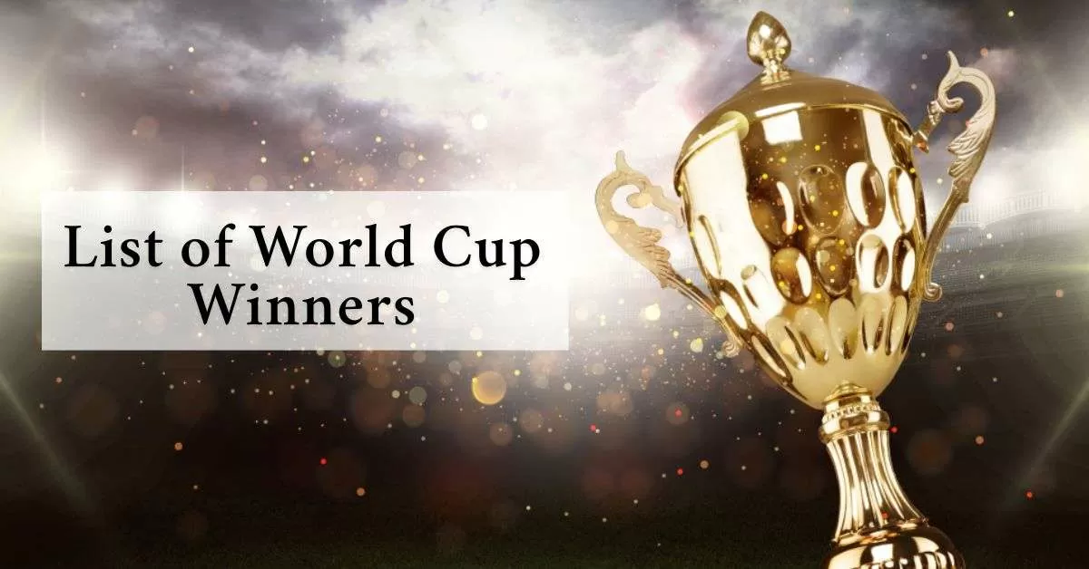 List of ODI World Cup Winners [1975-2025]
